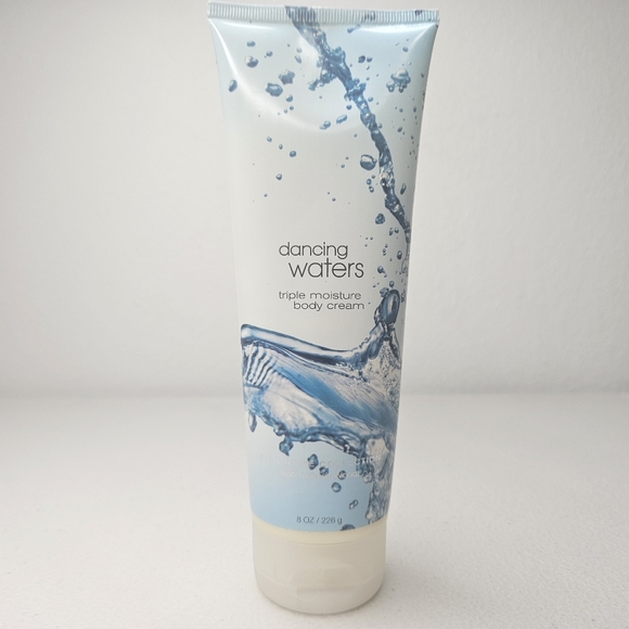 Bath & Body Works Other - Bath & Body Works Cream Dancing Waters Triple Moisture 8 oz Rare Discontinued